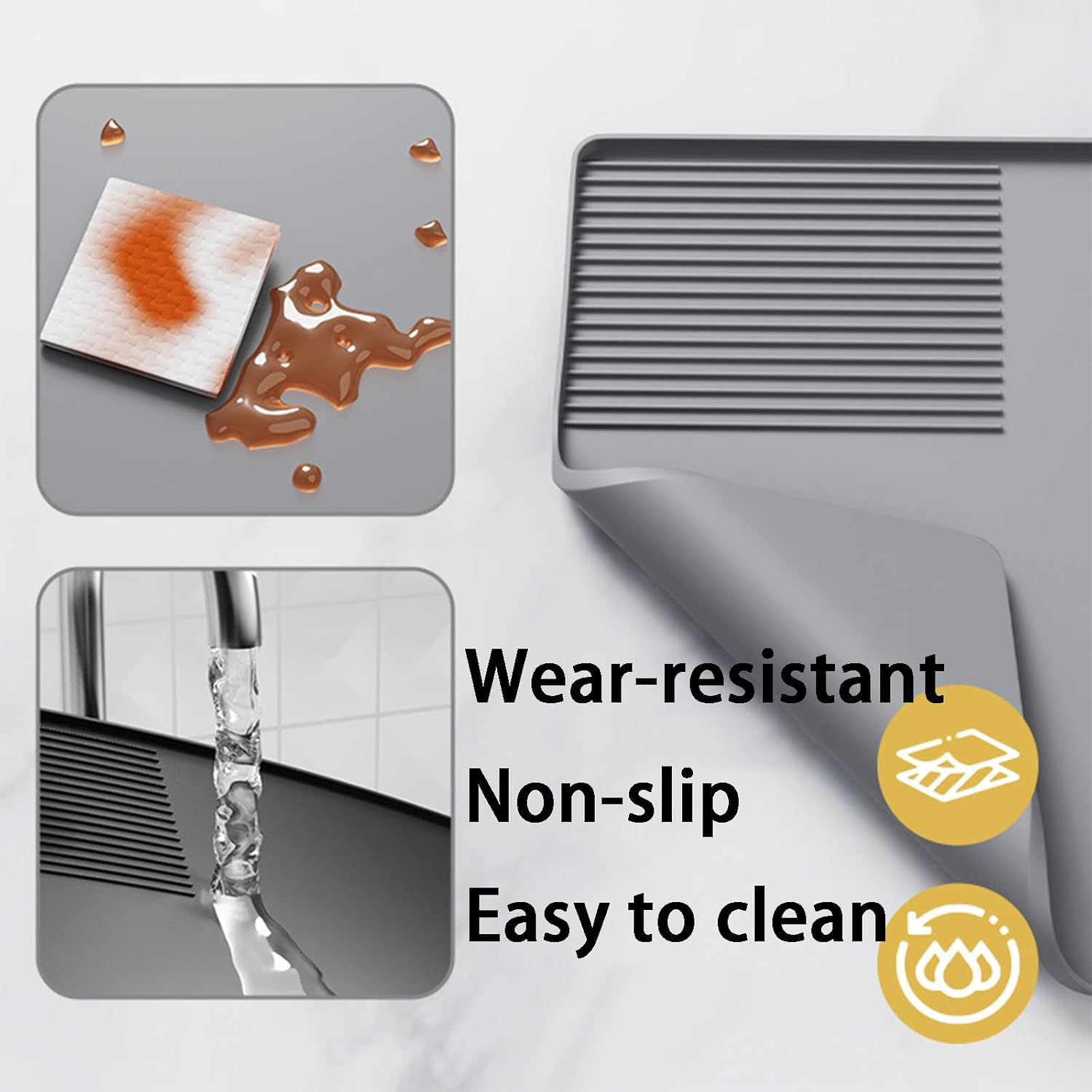 3-in-1-Kaffeematte aus Silikon – Bar Mat Rubber Bewertung und Preis