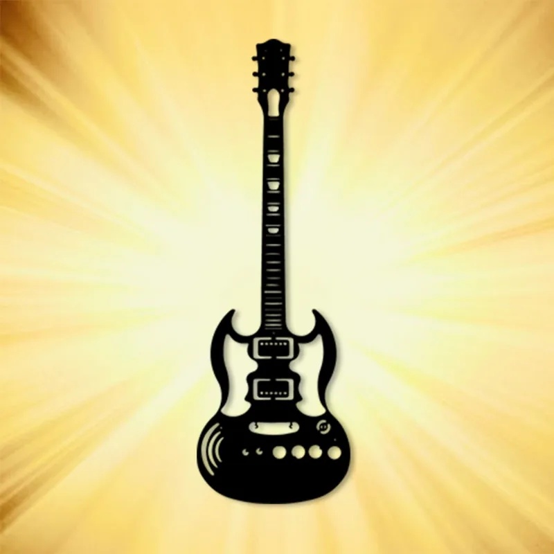 Marken-3D-Metall-Gitarren-Wand – Home Bar Lounge Bewertung und Preis